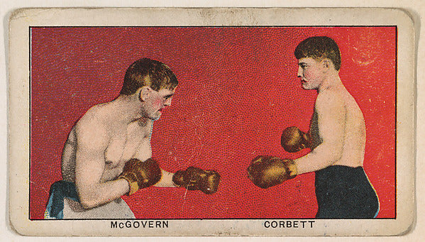 :McGovern Fighting Corbett from the 44 Scrappers series for -16x12"(A3) Poster