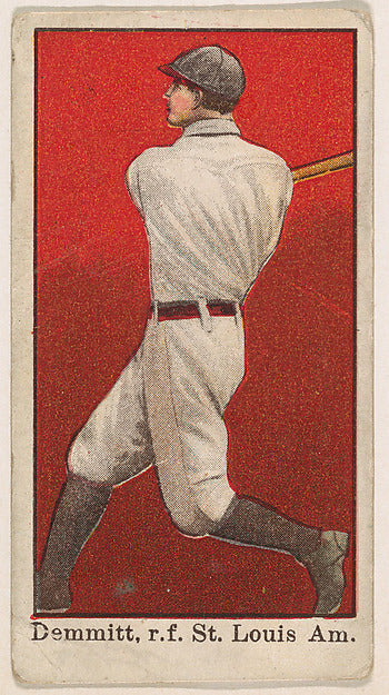 :Demmitt Right Field St. Louis American League from the Base-16x12"(A3) Poster