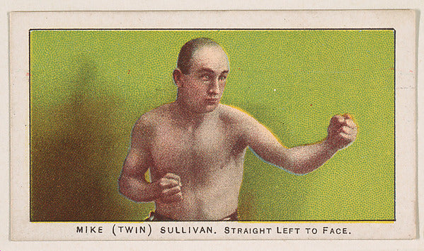 :Mike Sullivan Straight Left to Face from the 27 Scrappers s-16x12"(A3) Poster