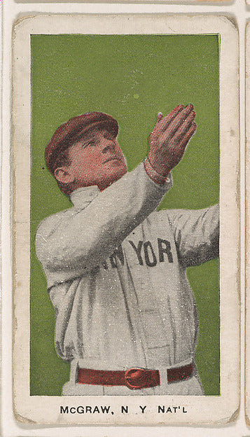 :McGraw New York National League from the "Star Baseball Pla-16x12"(A3) Poster