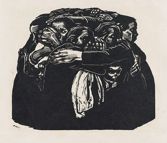 The Mothers n.d.-Käthe Kollwitz  1867–1945 Moritzburg),16x12"(A3)Poster