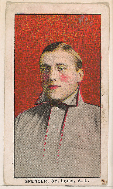 :Spencer St. Louis American League from the 30 Ball Players -16x12"(A3) Poster