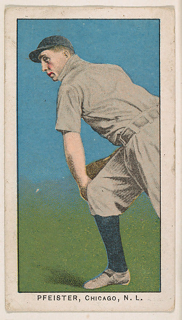 :Pfeister Chicago National League from the 30 Ball Players s-16x12"(A3) Poster