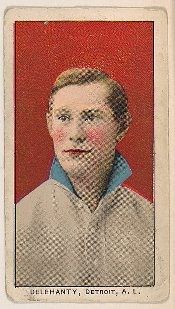 :Delehanty Detroit American League from the 30 Ball Players -16x12"(A3) Poster