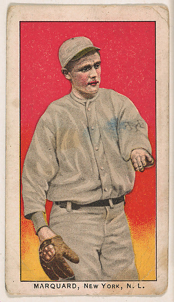 :Marquard New York National League from the 30 Ball Players -16x12"(A3) Poster