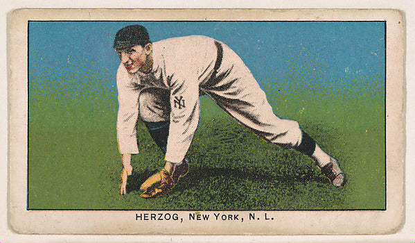 :Herzog New York National League from the 30 Ball Players se-16x12"(A3) Poster