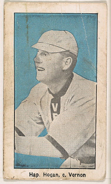 :Hap. Hogan Catcher Vernon Pacific Coast League from the 30 -16x12"(A3) Poster