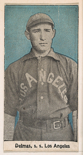 :Delmas Shortstop Los Angeles Pacific Coast League from the -16x12"(A3) Poster