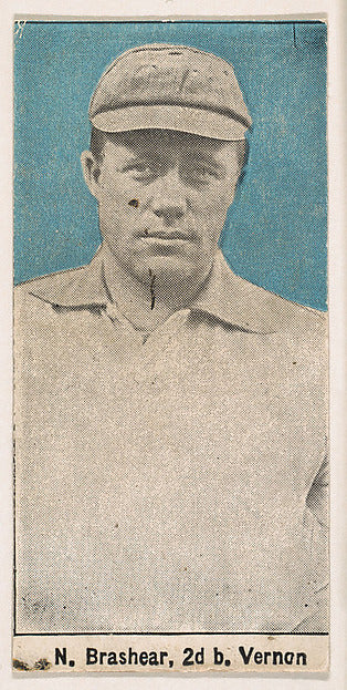 :N. Brashear 2nd Base Vernon Pacific Coast League from the 3-16x12"(A3) Poster