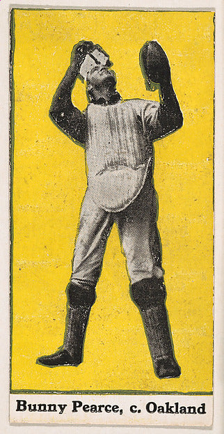 :Bunny Pearce Catcher Oakland from the "30 Ball Players" ser-16x12"(A3) Poster