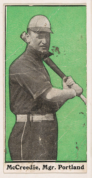 :McCreedie Manager Portland from the "30 Ball Players" serie-16x12"(A3) Poster