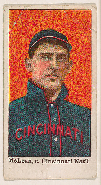 :McLean Catcher Cincinnati National League from the 50 Ball -16x12"(A3) Poster