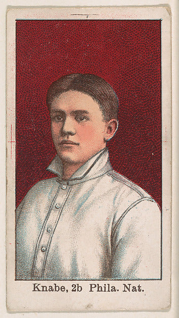 :Knabe 2nd Base Philadelphia National League from the "25 Ba-16x12"(A3) Poster