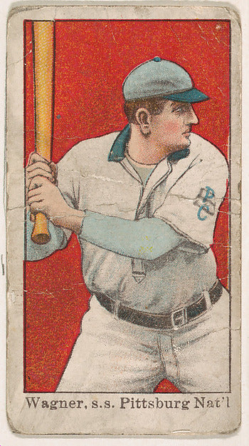 :Wagner Shortstop Pittsburgh National League from the "25 Ba-16x12"(A3) Poster