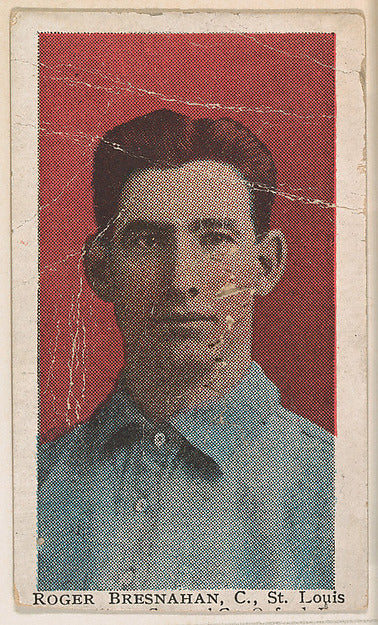 :Roger Bresnahan Catcher St. Louis from the Baseball players-16x12"(A3) Poster