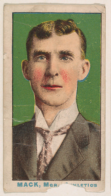 :Mack Manager Athletics from the "Nadja Caramels" series  is-16x12"(A3) Poster