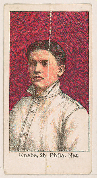 :Knabe 2nd Base Philadelphia National League from the "Mello-16x12"(A3) Poster