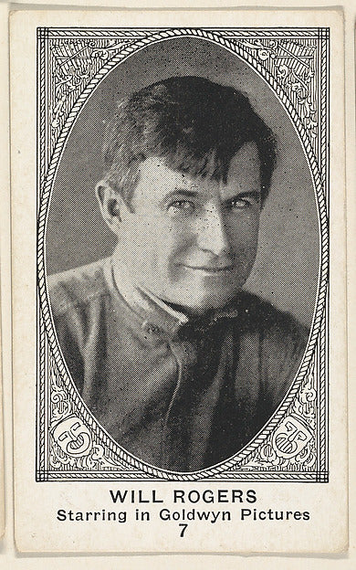 :Card 7 Will Rogers Starring in Goldwyn Pictures from the Mo-16x12"(A3) Poster