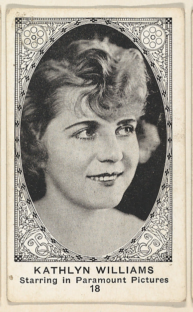 :Card 18 Kathlyn Williams Starring in Paramount Pictures fro-16x12"(A3) Poster