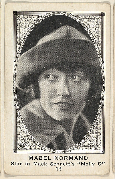 :Card 19 Mabel Normand Star in Mack Sennett's "Molly O " fro-16x12"(A3) Poster