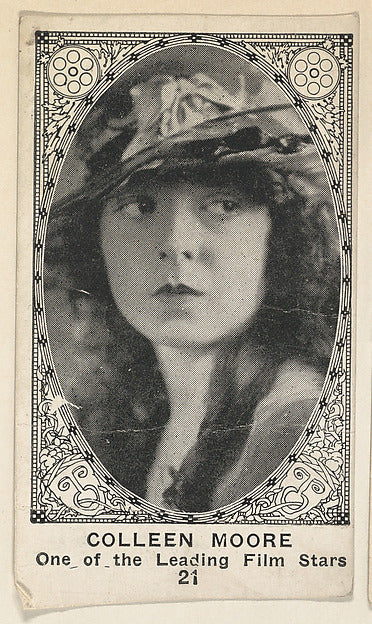 :Card 21 Colleen Moore One of the Leading Film Stars from th-16x12"(A3) Poster