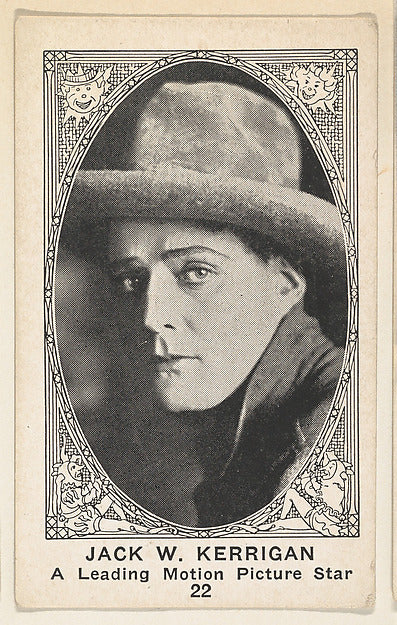 :Card 22 Jack W. Kerrigan A Leading Motion Picture Star from-16x12"(A3) Poster