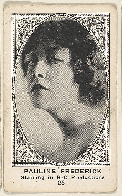 :Card 28 Pauline Frederick Starring in R-C Productions from -16x12"(A3) Poster