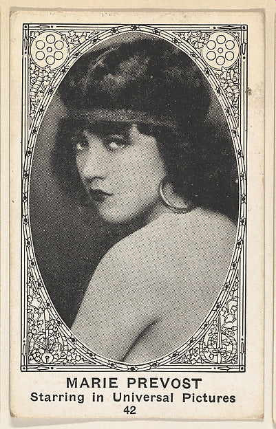 :Card 42 Marie Prevost Starring in Universal Pictures from t-16x12"(A3) Poster