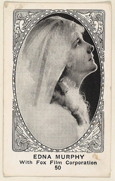 :Card 50 Edna Murphy With Fox Film Corporation from the Movi-16x12"(A3) Poster