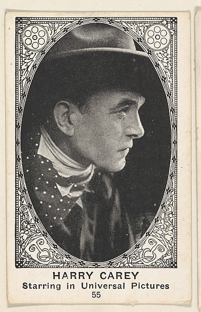 :Card 55 Harry Carey Starring in Universal Pictures from the-16x12"(A3) Poster