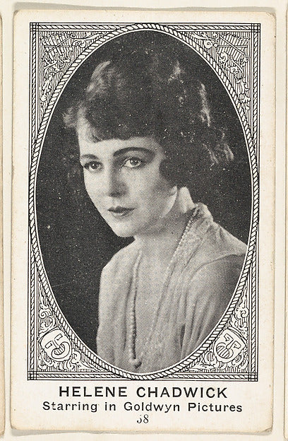 :Card 58 Helene Chadwick Starring in Goldwyn Pictures from t-16x12"(A3) Poster