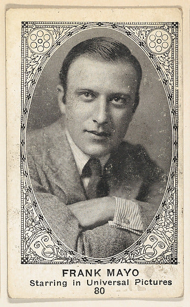 :Card 80 Frank Mayo Starring in Universal Pictures from the -16x12"(A3) Poster