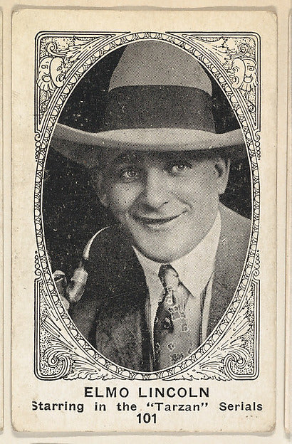 :Card 101 Elmo Lincoln Starring in the "Tarzan" Serials from-16x12"(A3) Poster