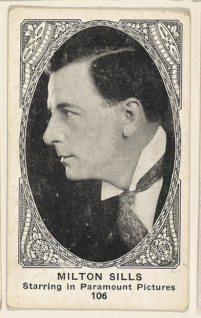 :Card 106 Milton Sills Starring in Paramount Pictures from t-16x12"(A3) Poster