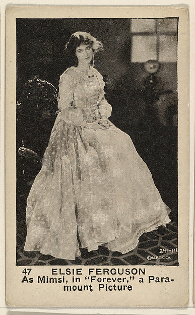 Original film still copyright by M.B.S.C. Co.:Card 47 Elsie -16x12"(A3) Poster