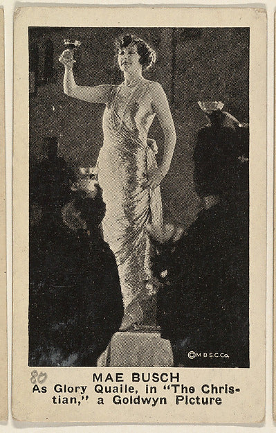 Original film still copyright by M.B.S.C. Co.:Card 80 Mae Bu-16x12"(A3) Poster