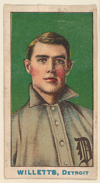 :Willetts Detroit from the "Nadja Caramels" series  issued b-16x12"(A3) Poster