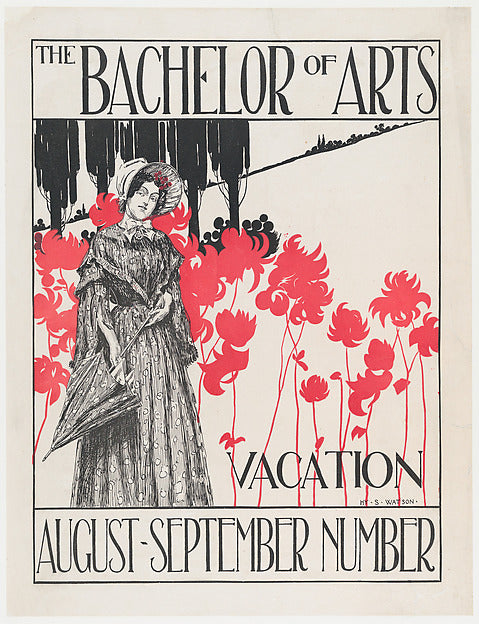 The Bachelor of Arts: Vacation  August-September No. n.d.-Henr, Poster Print