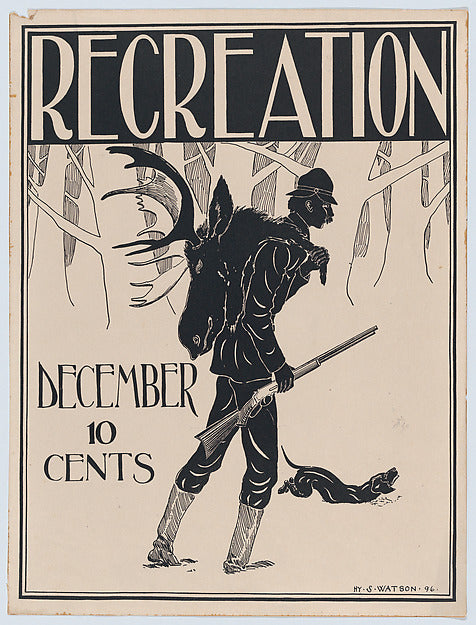 Recreation: December 1896-Henry Sumner Watson, Poster Print