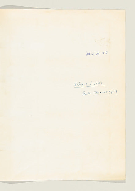 :Album 207 Page 1 1890s-16x12"(A3) Poster