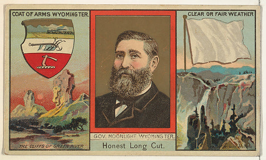 :Governor Moonlight Wyoming Territory from "Governors Arms E-16x12"(A3) Poster