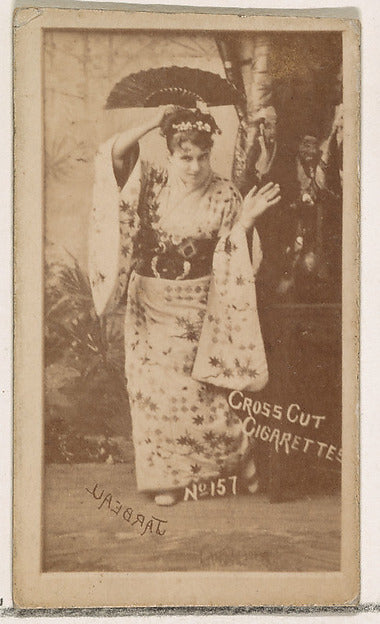 :Card Number 157 Jarbeau from the Actors and Actresses serie-16x12"(A3) Poster