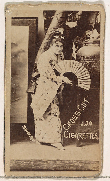 :Card Number 220 Jarbeau from the Actors and Actresses serie-16x12"(A3) Poster