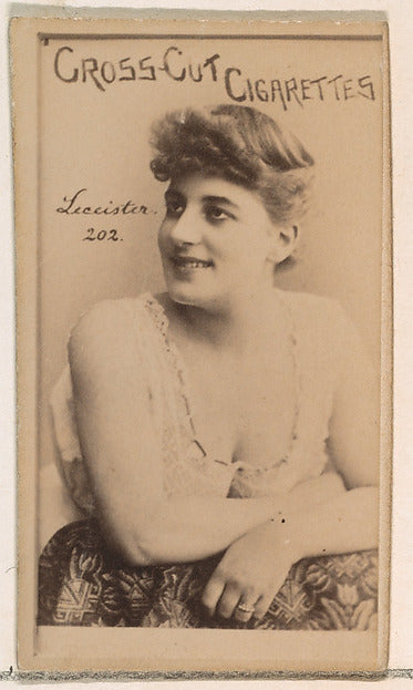 :Card Number 202 Leicester from the Actors and Actresses ser-16x12"(A3) Poster