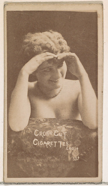 :Card Number 331 Leslie from the Actors and Actresses series-16x12"(A3) Poster