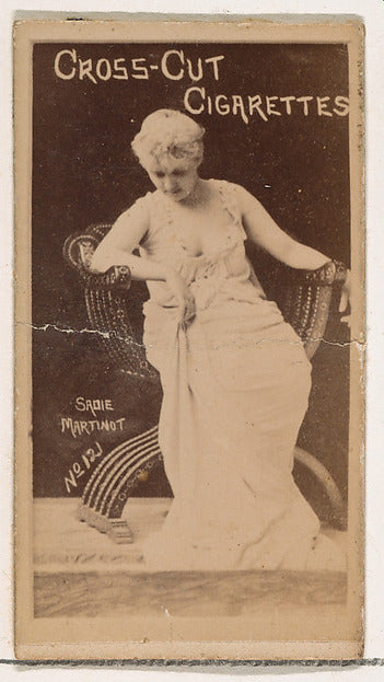 :Card Number 121 Sadie Martinot from the Actors and Actresse-16x12"(A3) Poster