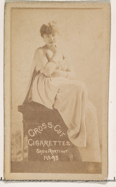 :Card Number 93 Sadie Martinot from the Actors and Actresses-16x12"(A3) Poster