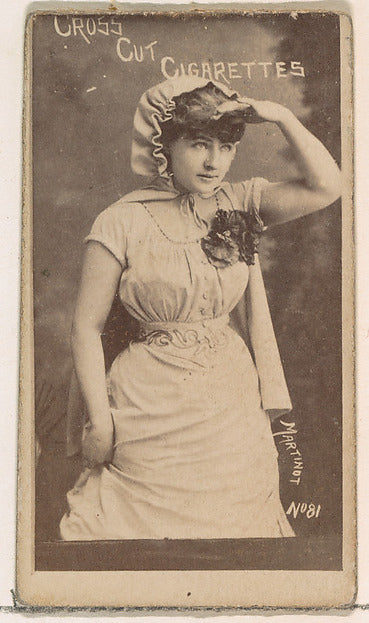 :Card Number 81 Sadie Martinot from the Actors and Actresses-16x12"(A3) Poster