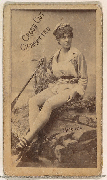 :Card Number 25 Mitchell from the Actors and Actresses serie-16x12"(A3) Poster