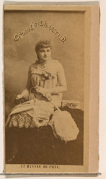 :Card Number 42 Minnie Dupree from the Actors and Actresses -16x12"(A3) Poster